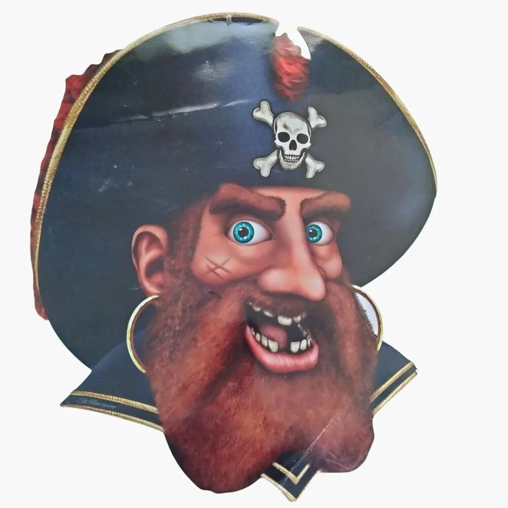 Pirate Crew Wall Decorations Halloween Birthday Party lot 4